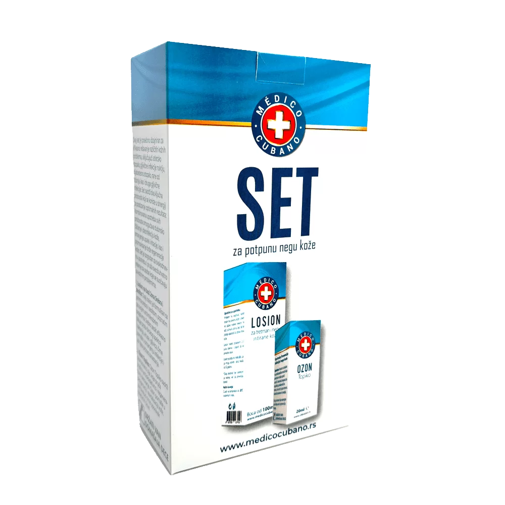 Kubanski SET ZA KOMPLETNU NEGU KOŽE