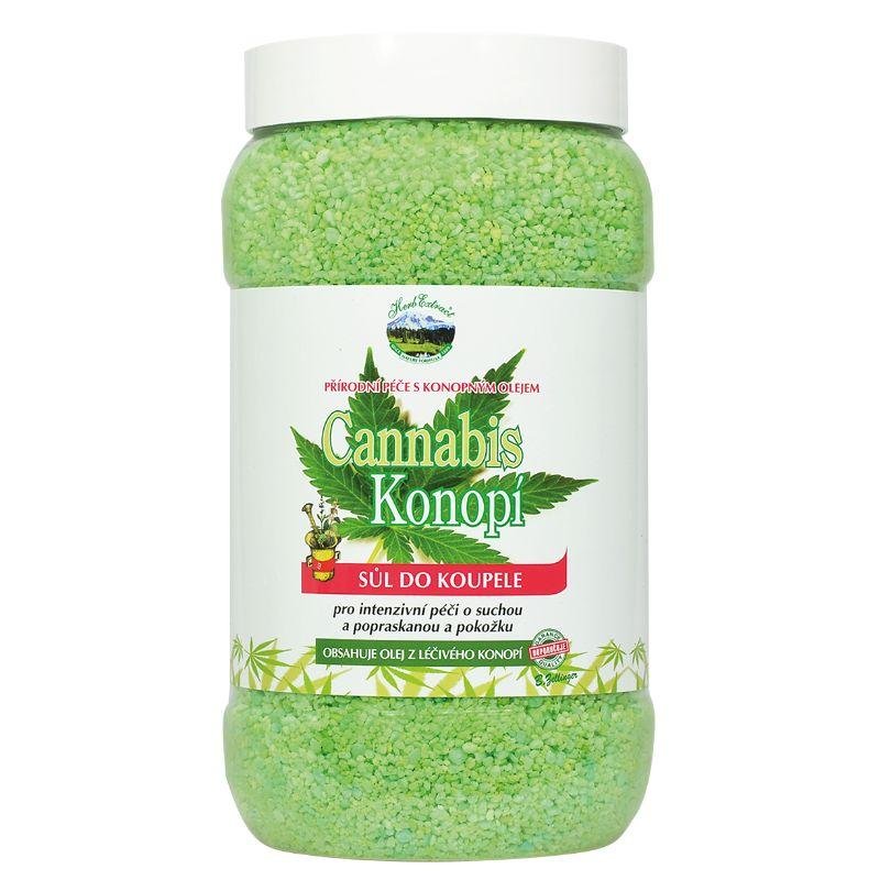 Aromatična so sa uljem konoplje 1200 gr