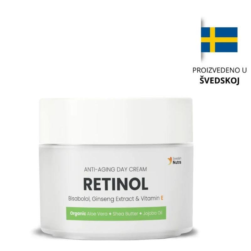 Dnevna anti-age krema s retinolom i vitaminom E pruža vašem licu ono što mu je potrebno svakog jutra, dubinsku hidrataciju, zaštitu i anti-age efekat.