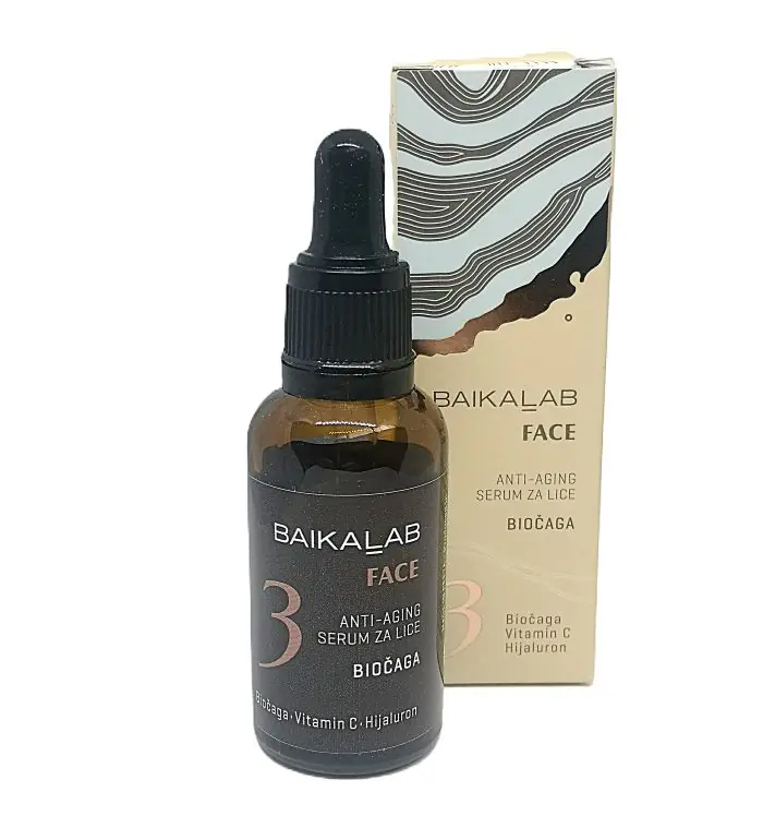 BAIKALAB FACE serum za lice anti-aging je namenjen za sve tipove kože (30+). 